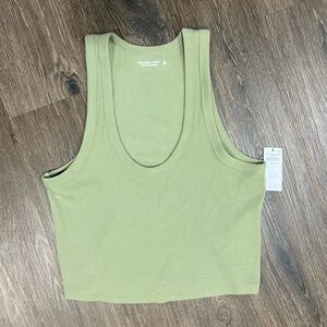 NWT XL Abercrombie & Fitch Cropped Tank Top